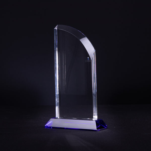 Crystal Arch with Blue Base